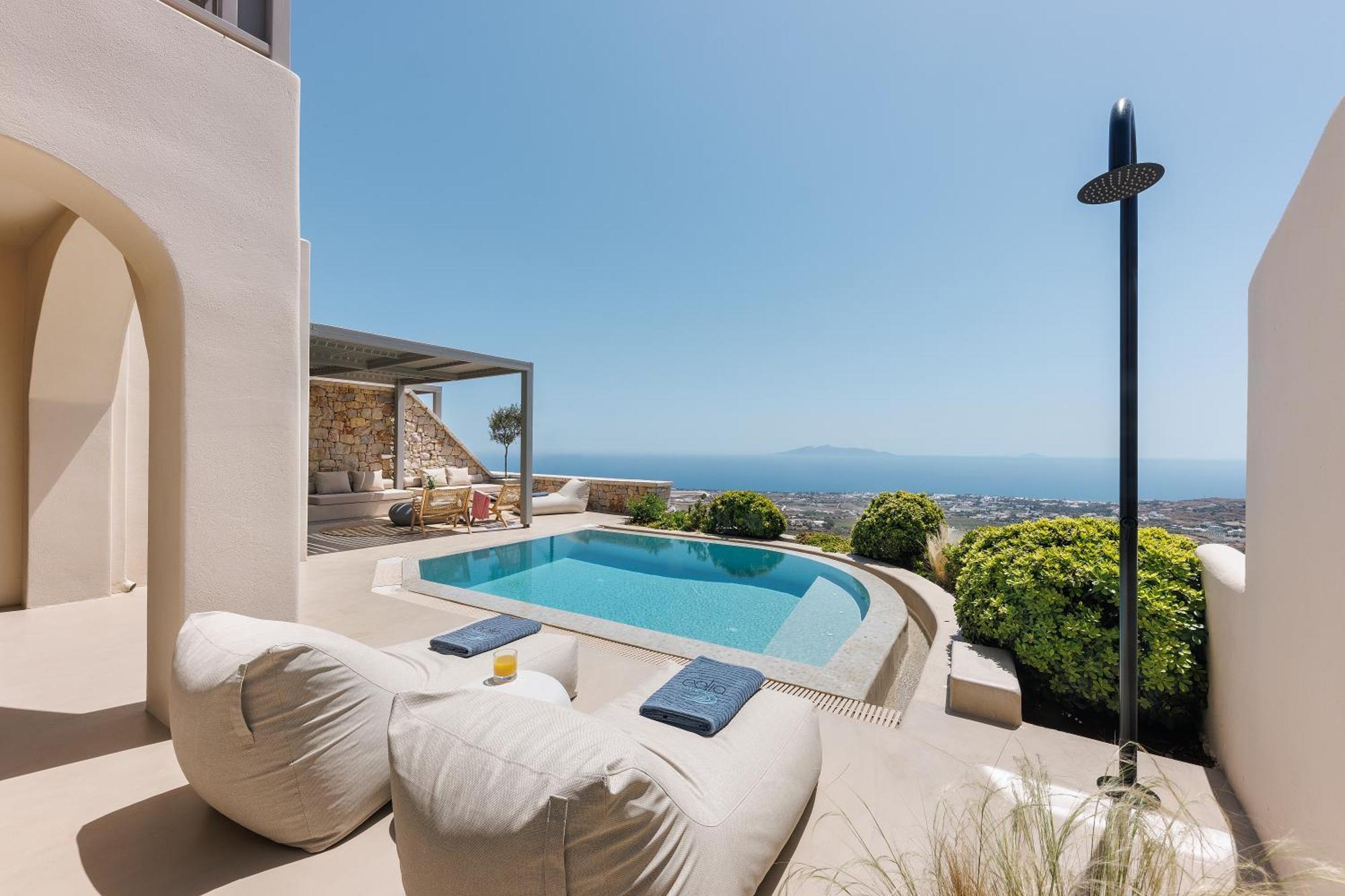 Eolia Luxury Villas Pyrgos Kallistis Exterior photo